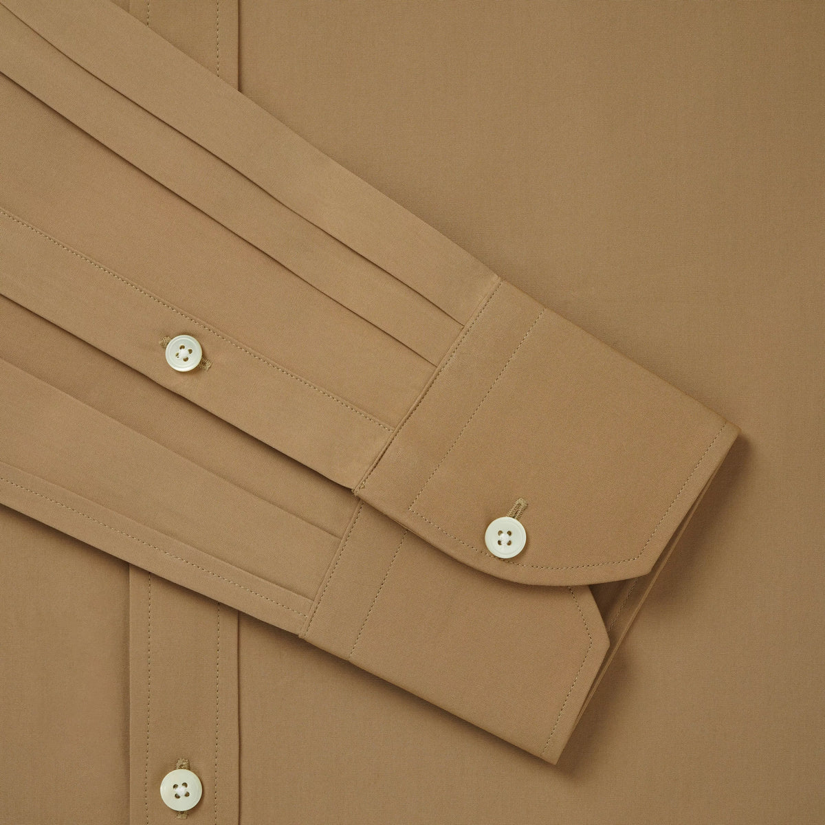 Camel Slim Fit Soft Finish Poplin Formal Shirt